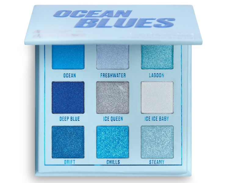 Makeup Obsession Ocean Blues paletka očných tieňov